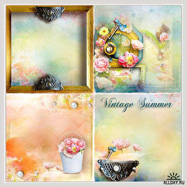 Scrap set - Vintage Summer