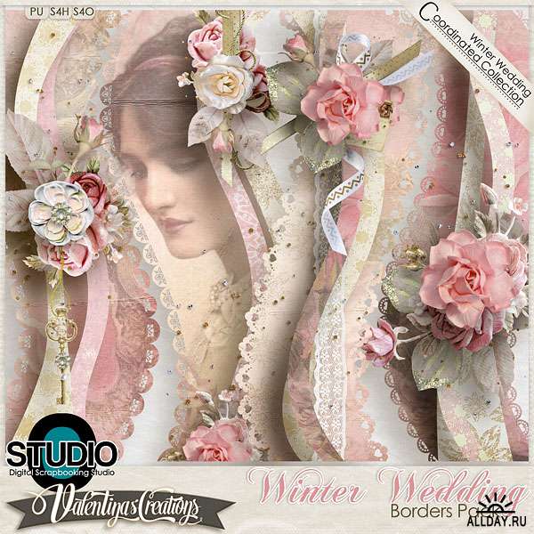 Scrap set - Winter wedding